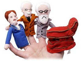 Psychologist Finger Puppets