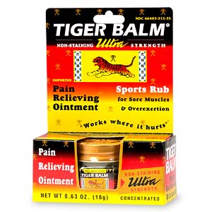 It actually says on the package 'Not made from Tigers or Tiger parts.'